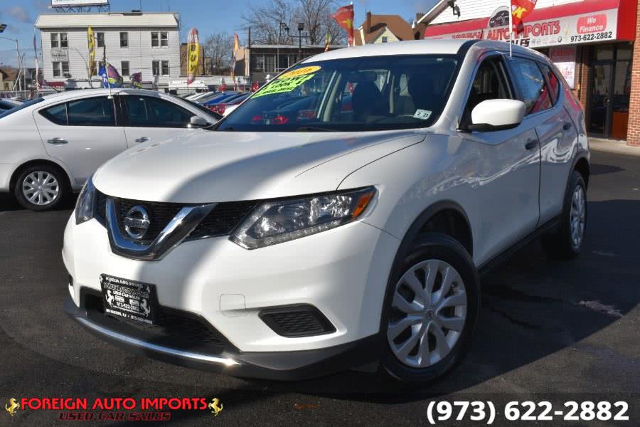 2016 Nissan Rogue AWD 4dr S, available for sale in Irvington, New Jersey | Foreign Auto Imports. Irvington, New Jersey
