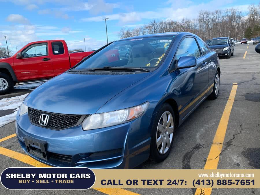 2010 Honda Civic Cpe 2dr Auto LX, available for sale in Springfield, Massachusetts | Shelby Motor Cars. Springfield, Massachusetts