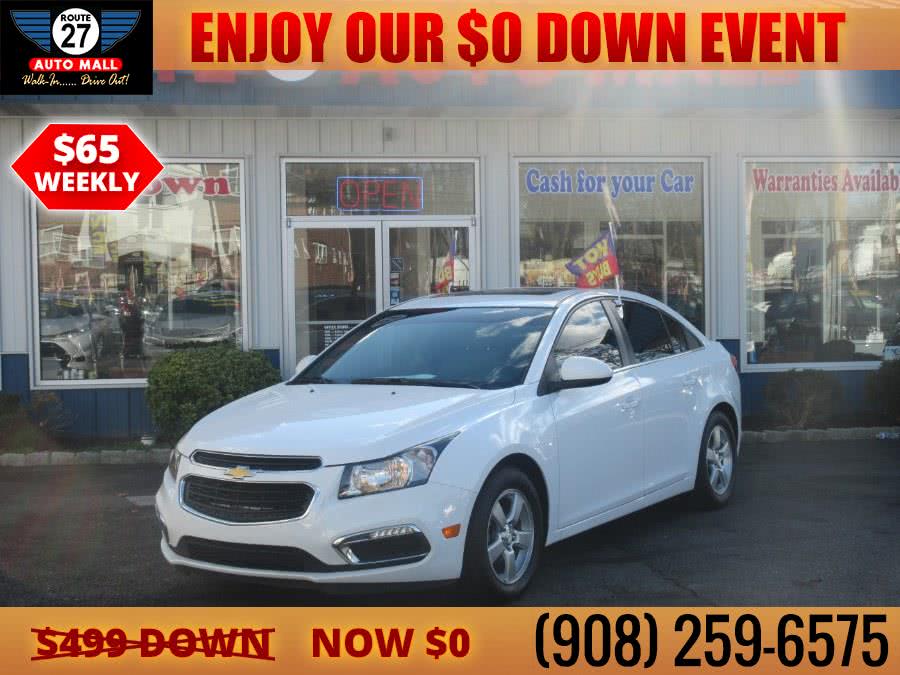 Used Chevrolet Cruze Limited 4dr Sdn Auto LT w/1LT 2016 | Route 27 Auto Mall. Linden, New Jersey Used Chevrolet Cruze Limited 4dr Sdn Auto LT w/1LT 2016 | Route 27 Auto Mall. Linden, New Jersey