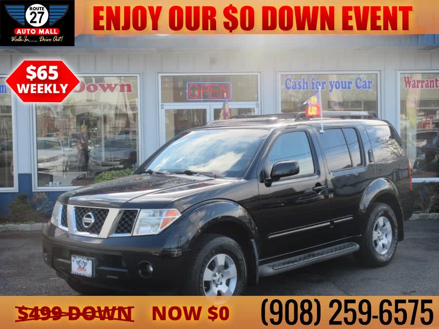 2007 Nissan Pathfinder 4WD 4dr LE, available for sale in Linden, New Jersey | Route 27 Auto Mall. Linden, New Jersey 2007 Nissan Pathfinder 4WD 4dr LE, available for sale in Linden, New Jersey | Route 27 Auto Mall. Linden, New Jersey