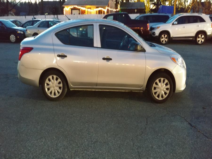 2012 Nissan Versa 4dr Sdn CVT 1.6 S, available for sale in Chicopee, Massachusetts | Matts Auto Mall LLC. Chicopee, Massachusetts 2012 Nissan Versa 4dr Sdn CVT 1.6 S, available for sale in Chicopee, Massachusetts | Matts Auto Mall LLC. Chicopee, Massachusetts