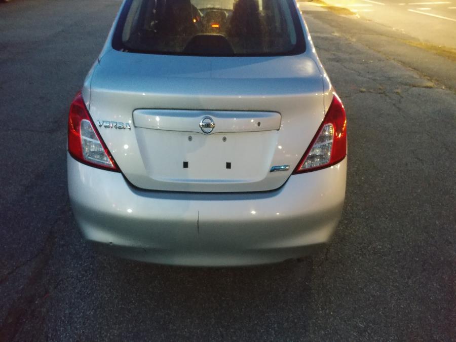 2012 Nissan Versa 4dr Sdn CVT 1.6 S, available for sale in Chicopee, Massachusetts | Matts Auto Mall LLC. Chicopee, Massachusetts 2012 Nissan Versa 4dr Sdn CVT 1.6 S, available for sale in Chicopee, Massachusetts | Matts Auto Mall LLC. Chicopee, Massachusetts