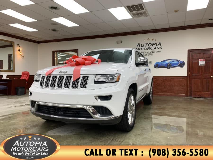 2014 Jeep Grand Cherokee 4WD 4dr Summit, available for sale in Union, New Jersey | Autopia Motorcars Inc. Union, New Jersey
