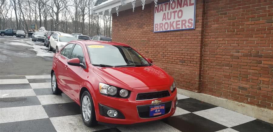 2013 Chevrolet Sonic 4dr Sdn Manual LT, available for sale in Waterbury, Connecticut | National Auto Brokers, Inc.. Waterbury, Connecticut