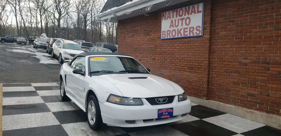 2003 Ford Mustang 2dr Conv Deluxe, available for sale in Waterbury, Connecticut | National Auto Brokers, Inc.. Waterbury, Connecticut