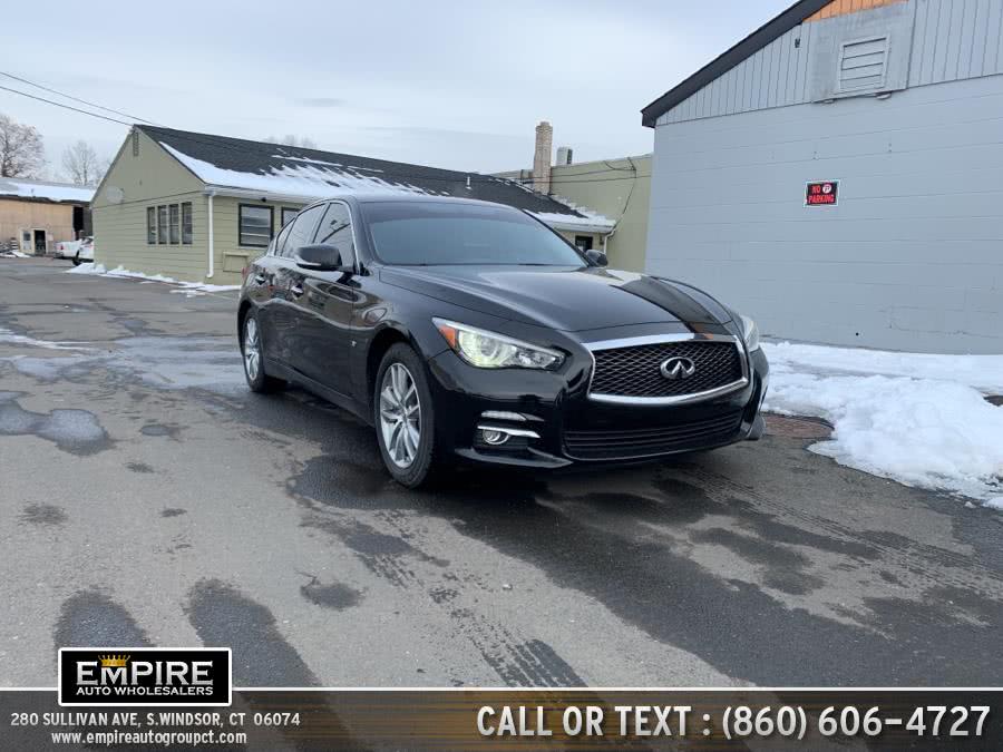 2015 Infiniti Q50 4dr Sdn Sport AWD, available for sale in S.Windsor, Connecticut | Empire Auto Wholesalers. S.Windsor, Connecticut