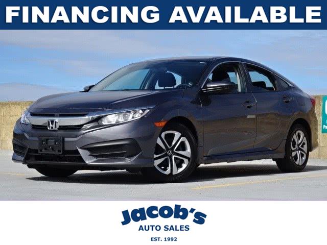 2017 Honda Civic Sedan LX CVT, available for sale in Newton, Massachusetts | Jacob Auto Sales. Newton, Massachusetts