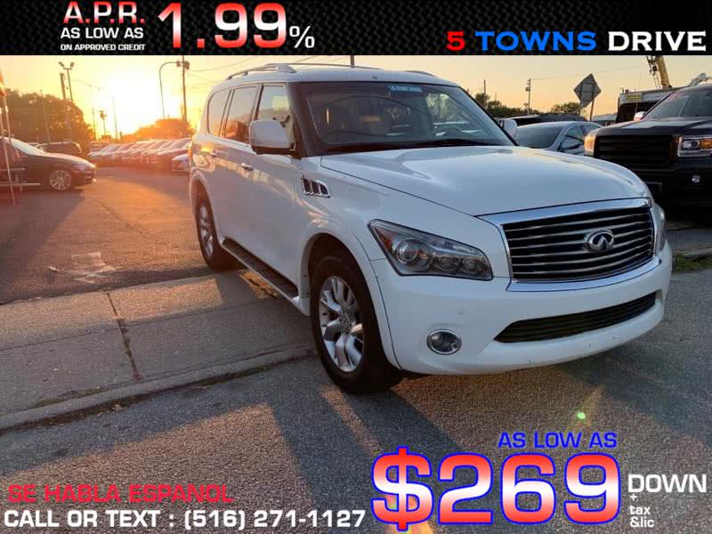 2012 INFINITI QX56 4WD 4dr 8-passenger, available for sale in Inwood, New York | 5 Towns Drive. Inwood, New York