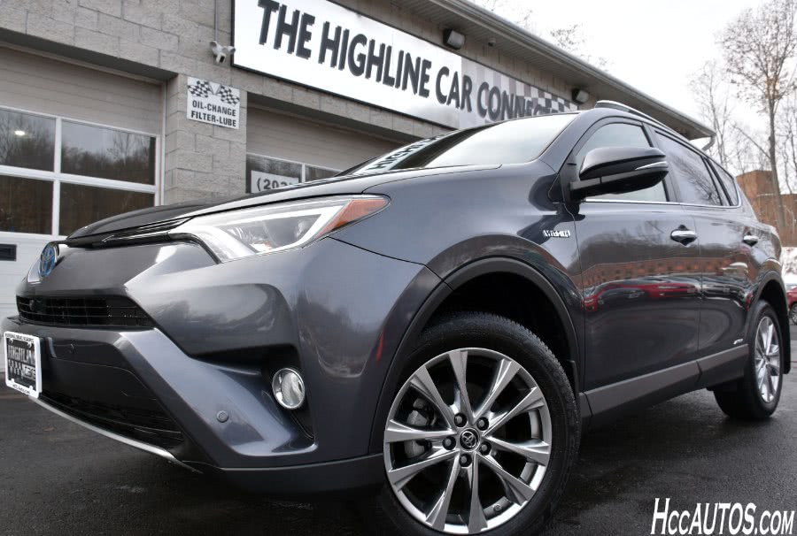 2016 Toyota RAV4 Hybrid AWD 4dr Limited, available for sale in Waterbury, Connecticut | Highline Car Connection. Waterbury, Connecticut