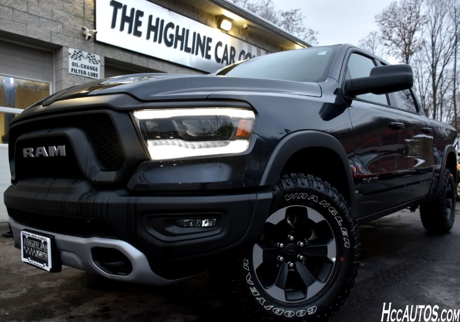2019 Ram 1500 Rebel 4x4 Crew Cab 5''7" Box, available for sale in Waterbury, Connecticut | Highline Car Connection. Waterbury, Connecticut