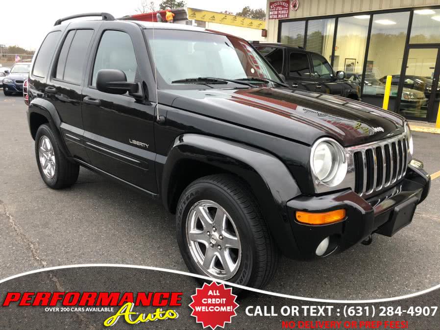 2004 Jeep Liberty 4dr Limited 4WD, available for sale in Bohemia, New York | Performance Auto Inc. Bohemia, New York