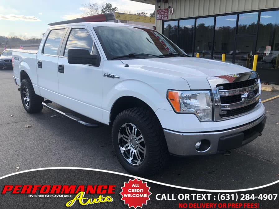2013 Ford F-150 4WD SuperCrew 145" XLT, available for sale in Bohemia, New York | Performance Auto Inc. Bohemia, New York