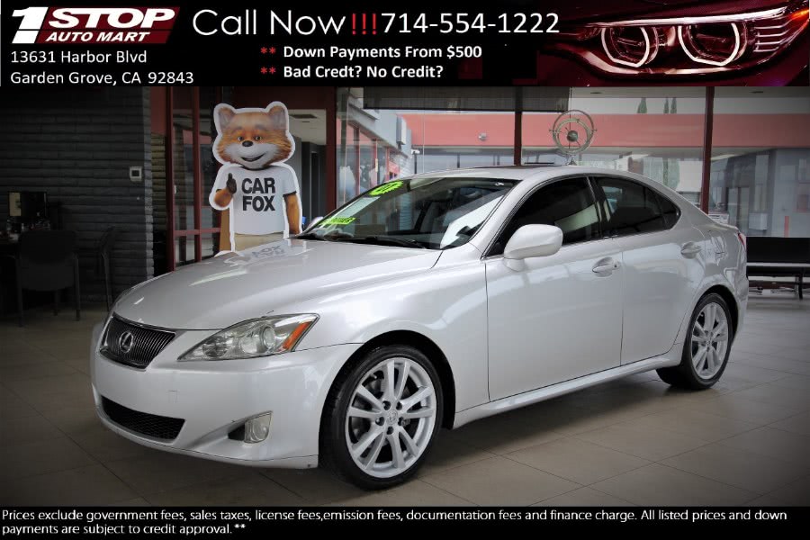 2007 Lexus IS 250 4dr Sport Sdn Auto RWD, available for sale in Garden Grove, California | 1 Stop Auto Mart Inc.. Garden Grove, California