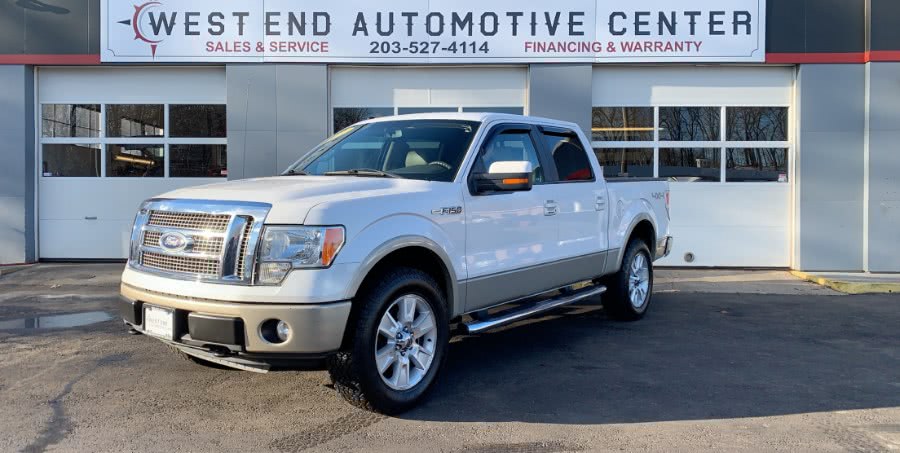 2010 Ford F-150 4WD SuperCrew 145" Lariat, available for sale in Waterbury, Connecticut | West End Automotive Center. Waterbury, Connecticut