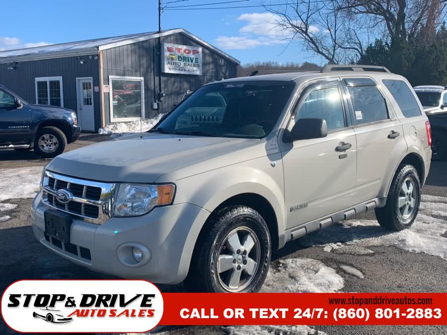 2008 Ford Escape FWD 4dr V6 Auto XLT, available for sale in East Windsor, Connecticut | Stop & Drive Auto Sales. East Windsor, Connecticut