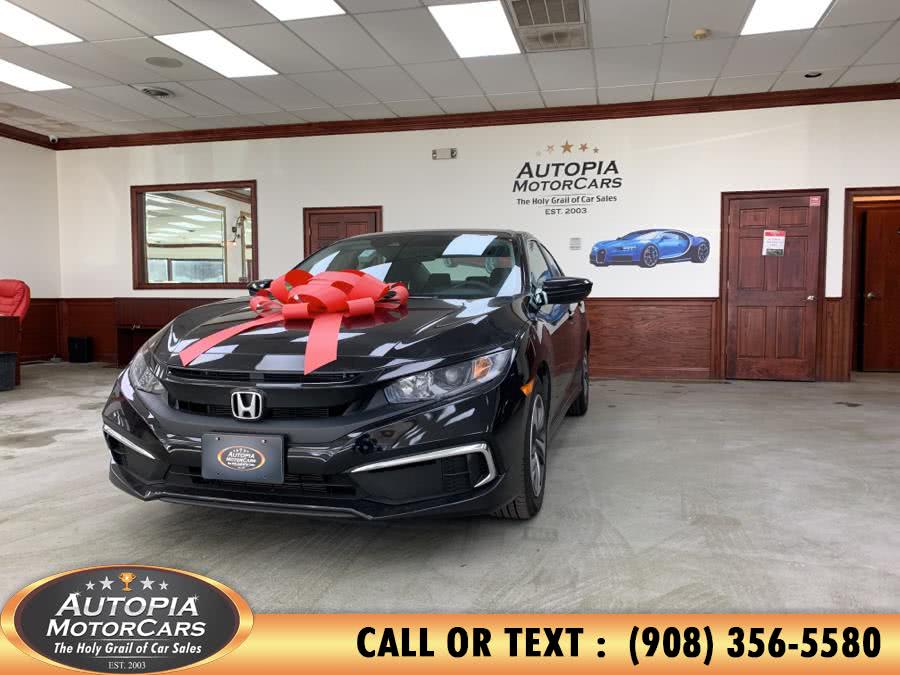 2019 Honda Civic Sedan LX CVT, available for sale in Union, New Jersey | Autopia Motorcars Inc. Union, New Jersey