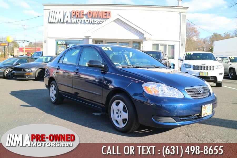 2007 Toyota Corolla 4dr Sdn Auto LE, available for sale in Huntington Station, New York | M & A Motors. Huntington Station, New York