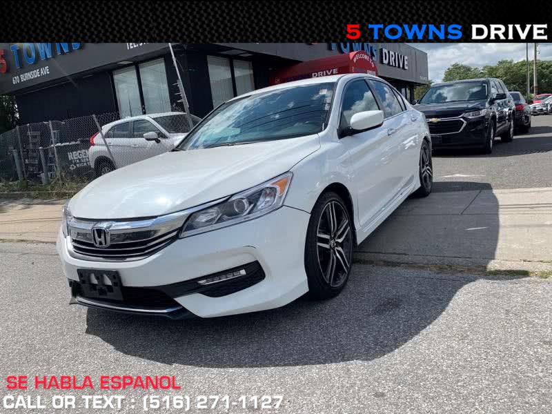 2017 Honda Accord Sedan Sport CVT, available for sale in Inwood, New York | 5 Towns Drive. Inwood, New York