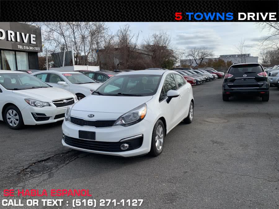 2016 Kia Rio 4dr Sdn Auto EX, available for sale in Inwood, New York | 5 Towns Drive. Inwood, New York