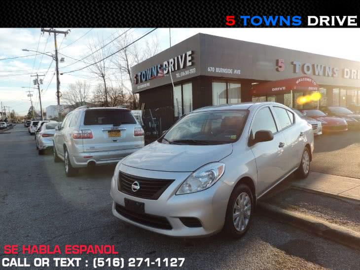 2014 Nissan Versa 4dr Sdn CVT 1.6 SV, available for sale in Inwood, New York | 5 Towns Drive. Inwood, New York