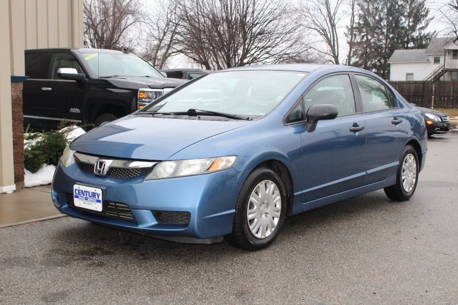 2010 Honda Civic Sdn 4dr Auto DX-VP, available for sale in East Windsor, Connecticut | Century Auto And Truck. East Windsor, Connecticut