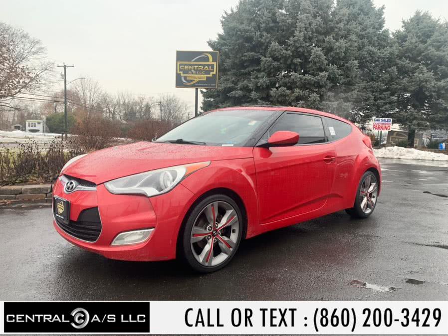 2012 Hyundai Veloster 3dr Cpe Auto w/Gray Int, available for sale in East Windsor, Connecticut | Central A/S LLC. East Windsor, Connecticut