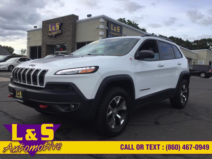 2014 Jeep Cherokee 4WD 4dr Trailhawk, available for sale in Plantsville, Connecticut | L&S Automotive LLC. Plantsville, Connecticut