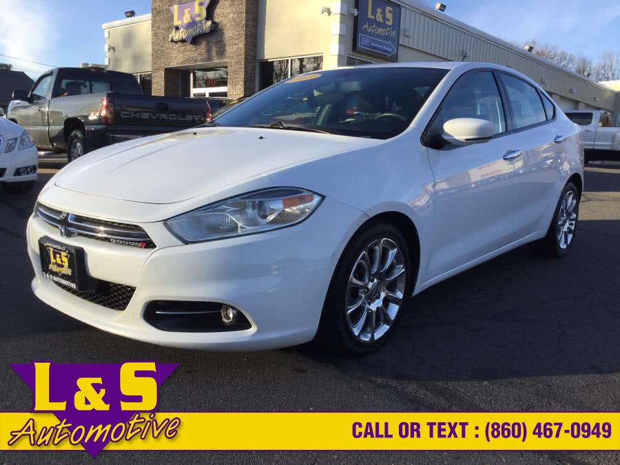 2013 Dodge Dart 4dr Sdn Limited, available for sale in Plantsville, Connecticut | L&S Automotive LLC. Plantsville, Connecticut