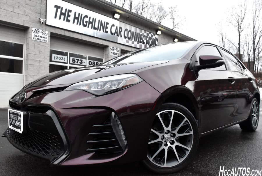 2017 Toyota Corolla SE CVT, available for sale in Waterbury, Connecticut | Highline Car Connection. Waterbury, Connecticut
