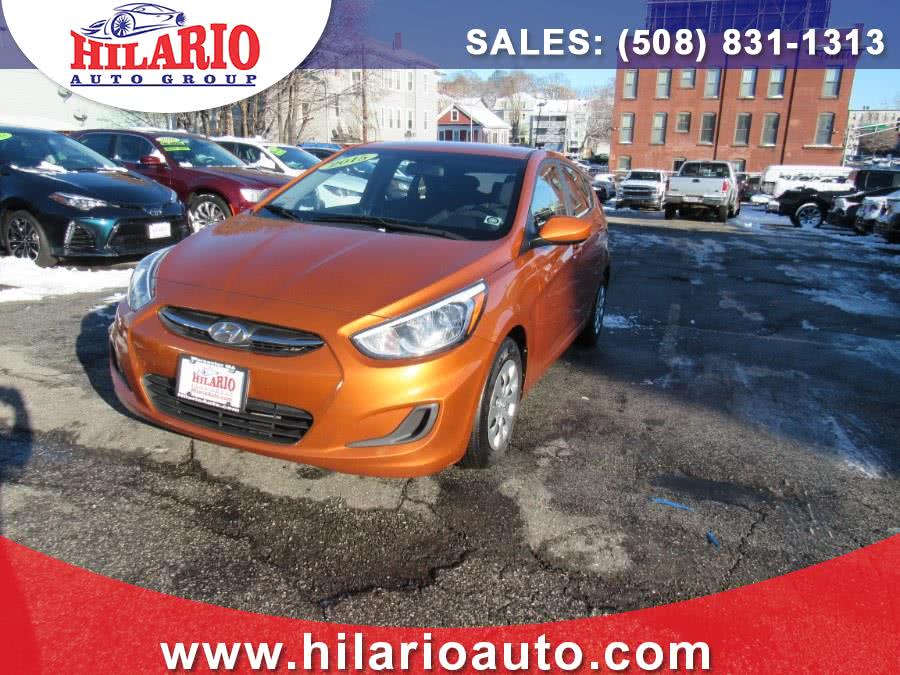 2015 Hyundai Accent 5dr HB Auto GS, available for sale in Worcester, Massachusetts | Hilario's Auto Sales Inc.. Worcester, Massachusetts