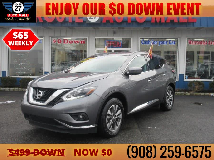 Used Nissan Murano FWD SV 2018 | Route 27 Auto Mall. Linden, New Jersey Used Nissan Murano FWD SV 2018 | Route 27 Auto Mall. Linden, New Jersey