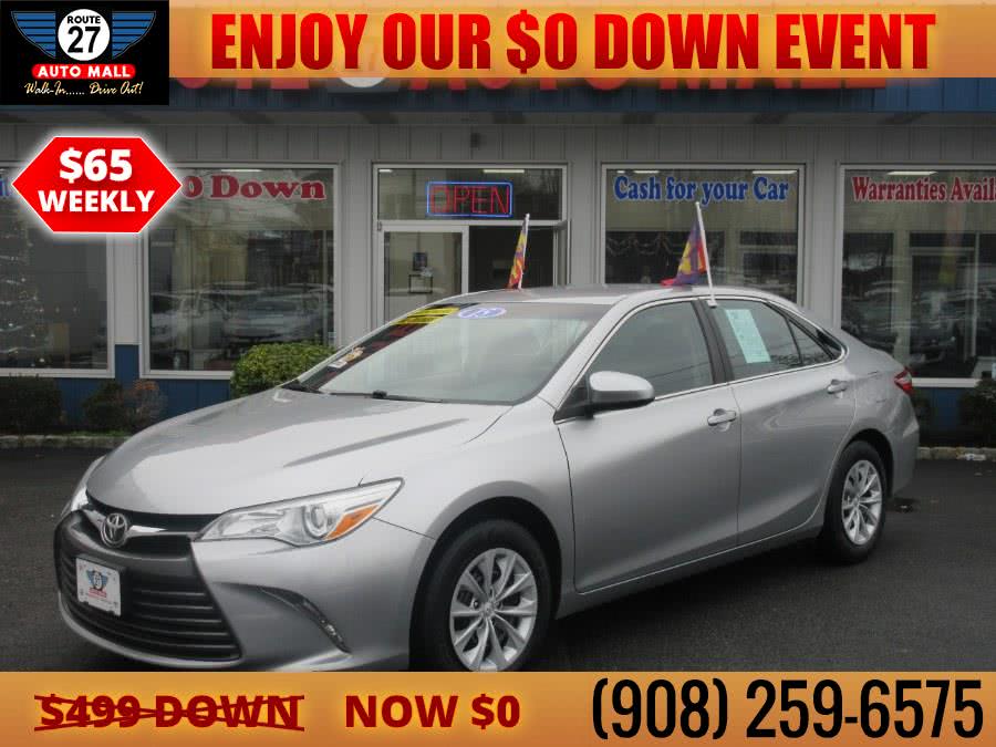 Used Toyota Camry 4dr Sdn I4 Auto LE (Natl) 2015 | Route 27 Auto Mall. Linden, New Jersey
