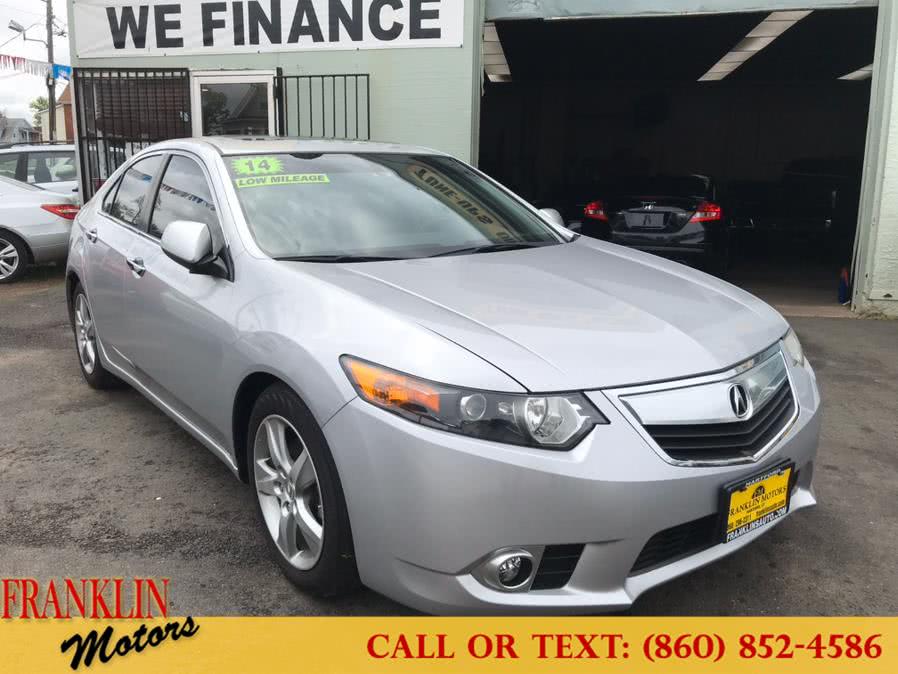 2014 Acura TSX 4dr Sdn I4 Auto, available for sale in Hartford, Connecticut | Franklin Motors Auto Sales LLC. Hartford, Connecticut