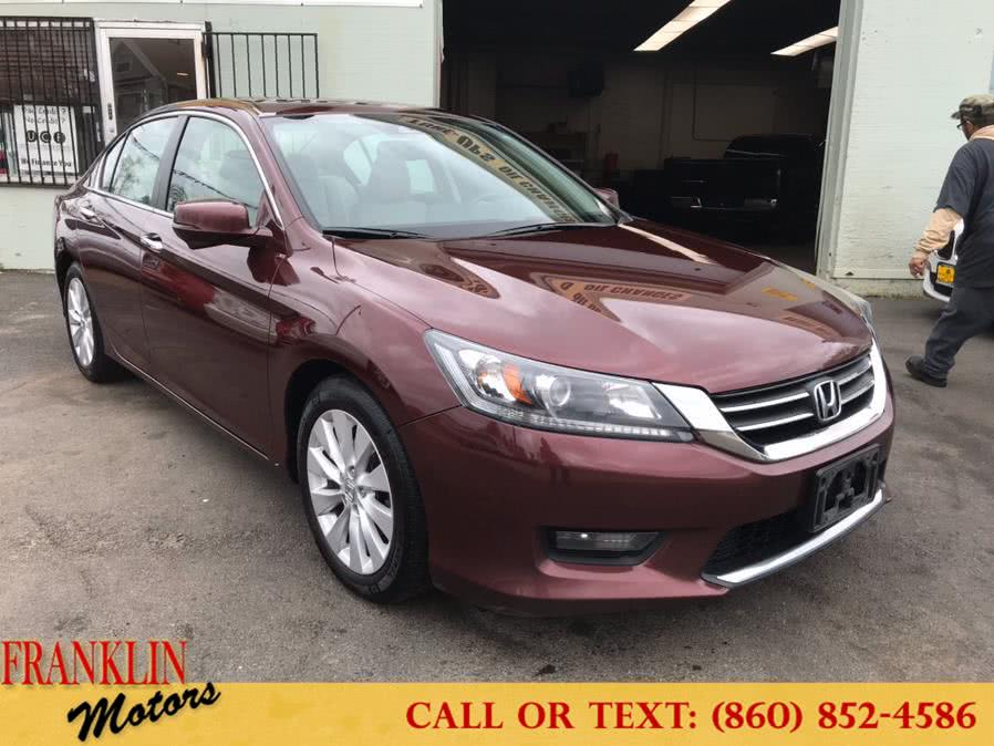 2014 Honda Accord Sedan 4dr I4 CVT EX-L, available for sale in Hartford, Connecticut | Franklin Motors Auto Sales LLC. Hartford, Connecticut 2014 Honda Accord Sedan 4dr I4 CVT EX-L, available for sale in Hartford, Connecticut | Franklin Motors Auto Sales LLC. Hartford, Connecticut