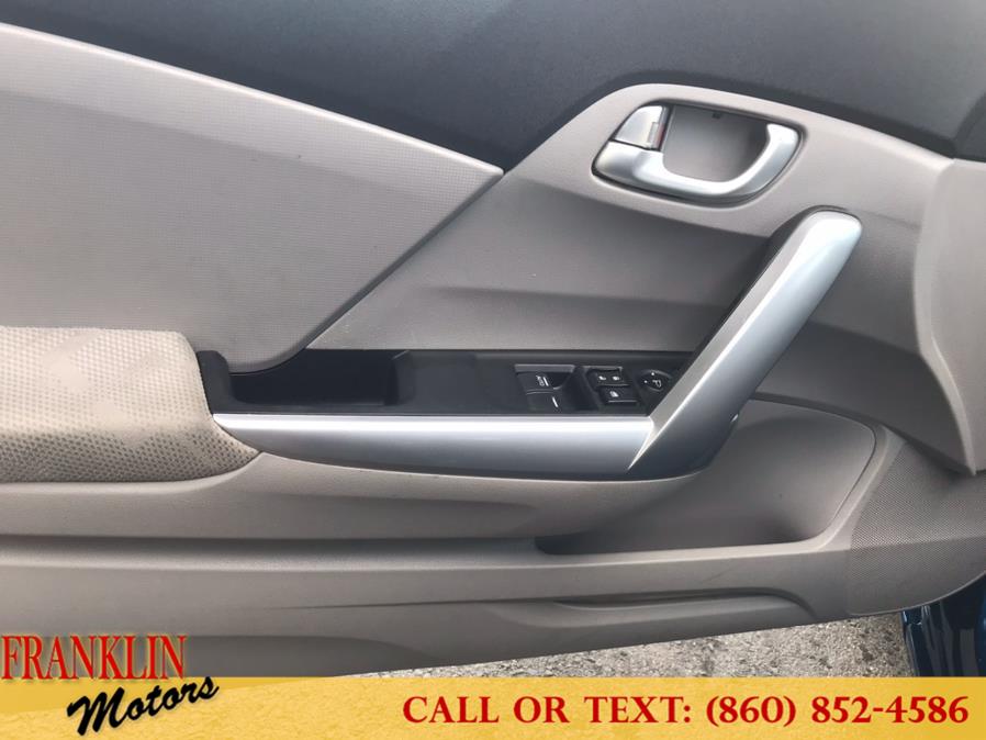 2012 Honda Civic Cpe 2dr Auto EX, available for sale in Hartford, Connecticut | Franklin Motors Auto Sales LLC. Hartford, Connecticut 2012 Honda Civic Cpe 2dr Auto EX, available for sale in Hartford, Connecticut | Franklin Motors Auto Sales LLC. Hartford, Connecticut
