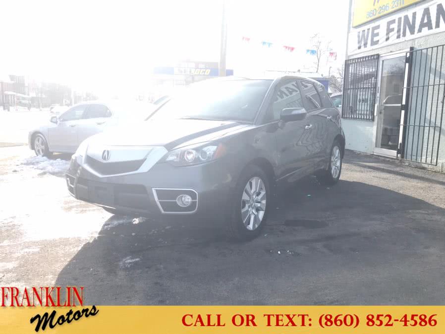 2010 Acura RDX AWD 4dr Tech Pkg, available for sale in Hartford, Connecticut | Franklin Motors Auto Sales LLC. Hartford, Connecticut