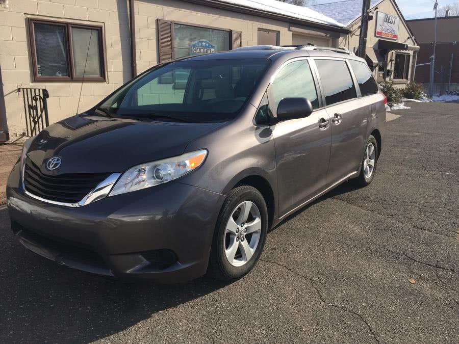 2012 Toyota Sienna 5dr 8-Pass Van V6 LE FWD, available for sale in Manchester, Connecticut | Best Auto Sales LLC. Manchester, Connecticut
