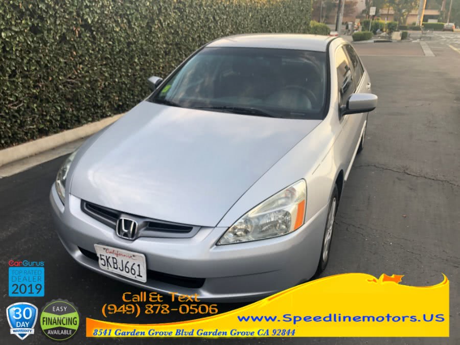 2004 Honda Accord Sdn LX Auto, available for sale in Garden Grove, California | Speedline Motors. Garden Grove, California