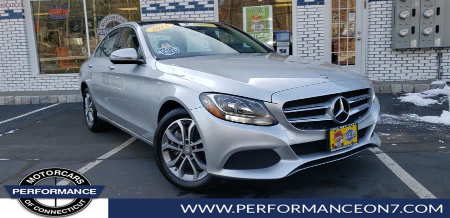 2016 Mercedes-Benz C-Class 4dr Sdn C 300 Luxury 4MATIC, available for sale in Wilton, Connecticut | Performance Motor Cars Of Connecticut LLC. Wilton, Connecticut