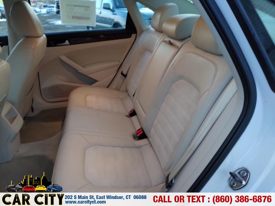 2012 Volkswagen Passat 4dr Sdn 2.0L DSG TDI SEL Premium, available for sale in East Windsor, Connecticut | Car City LLC. East Windsor, Connecticut 2012 Volkswagen Passat 4dr Sdn 2.0L DSG TDI SEL Premium, available for sale in East Windsor, Connecticut | Car City LLC. East Windsor, Connecticut
