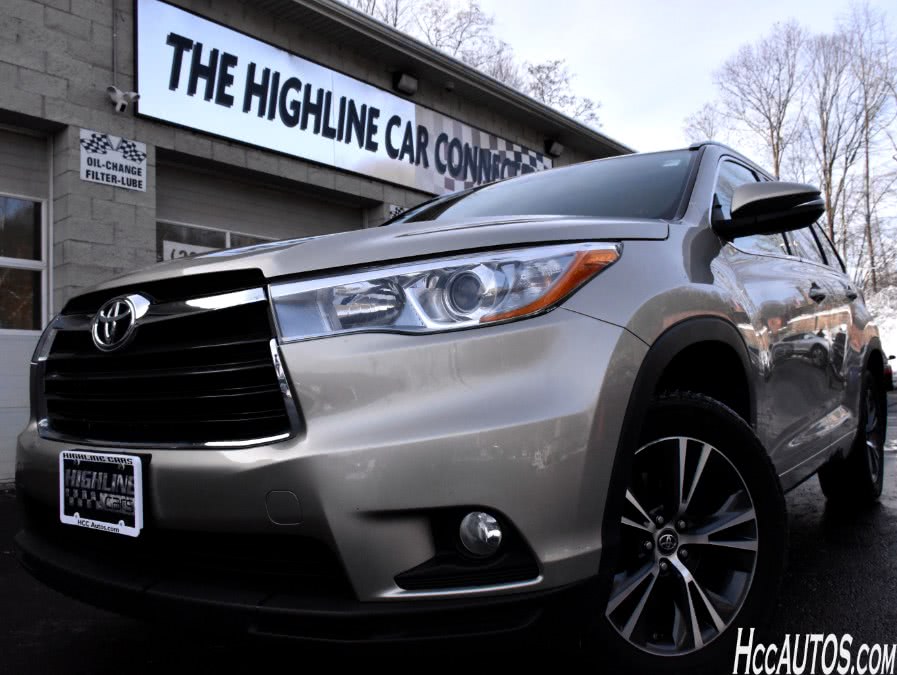 2016 Toyota Highlander AWD 4dr V6 XLE, available for sale in Waterbury, Connecticut | Highline Car Connection. Waterbury, Connecticut