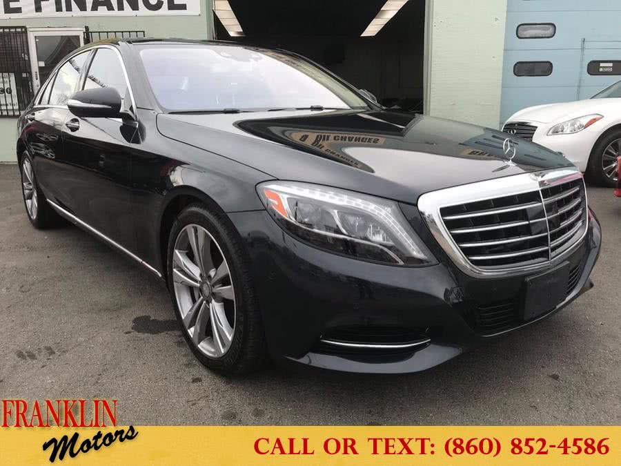 2015 Mercedes-Benz S-Class 4dr Sdn S550 4MATIC, available for sale in Hartford, Connecticut | Franklin Motors Auto Sales LLC. Hartford, Connecticut