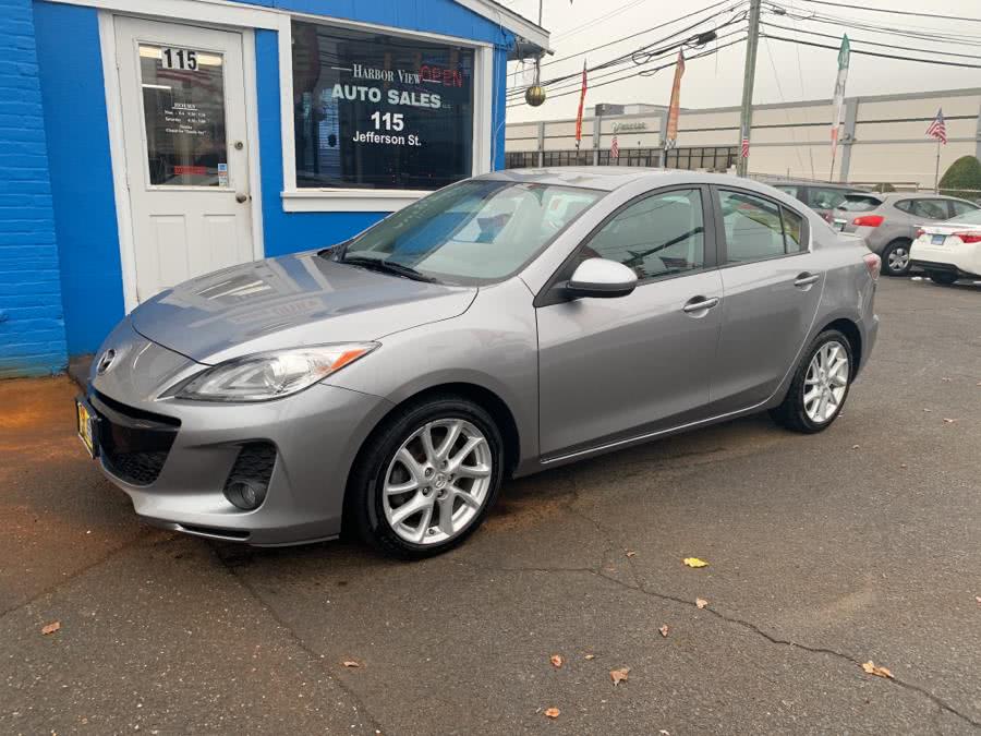 2012 Mazda Mazda3 4dr Sdn  Grand Touring *Ltd Avail*, available for sale in Stamford, Connecticut | Harbor View Auto Sales LLC. Stamford, Connecticut