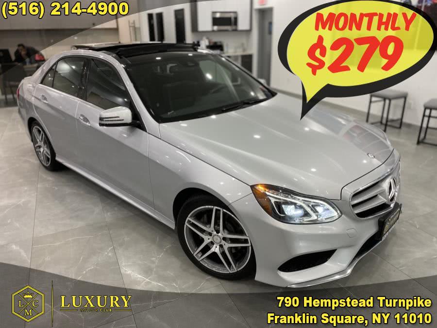 2016 Mercedes-Benz E-Class 4dr Sdn E 400 4MATIC, available for sale in Franklin Square, New York | Luxury Motor Club. Franklin Square, New York