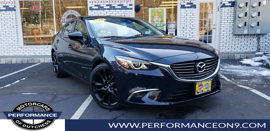 2016 Mazda Mazda6 4dr Sdn Auto i Grand Touring, available for sale in Wappingers Falls, New York | Performance Motor Cars. Wappingers Falls, New York
