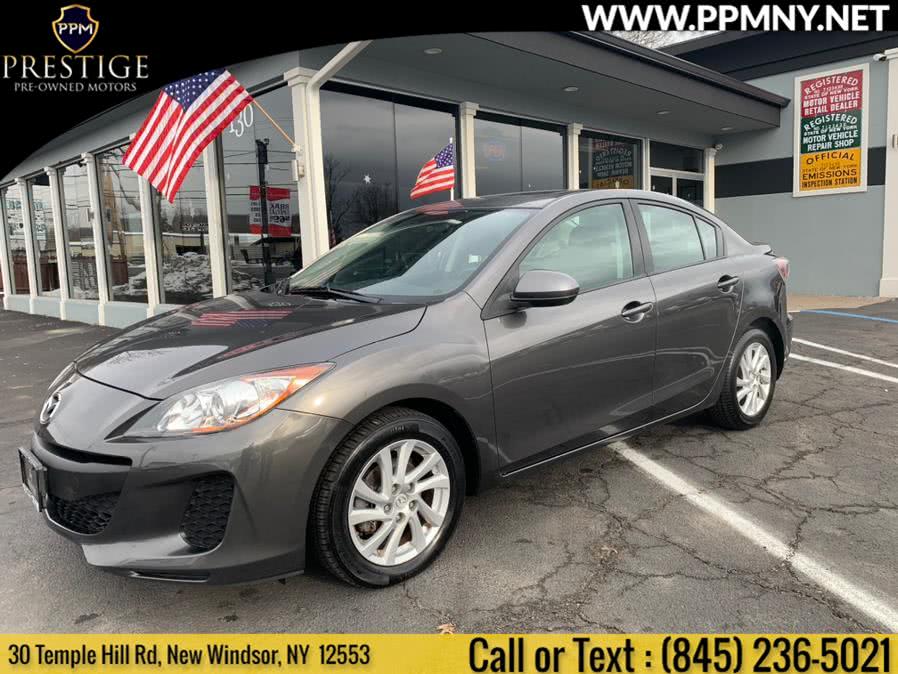 2012 Mazda Mazda3 4dr Sdn Auto i Touring *Ltd Avail*, available for sale in New Windsor, New York | Prestige Pre-Owned Motors Inc. New Windsor, New York