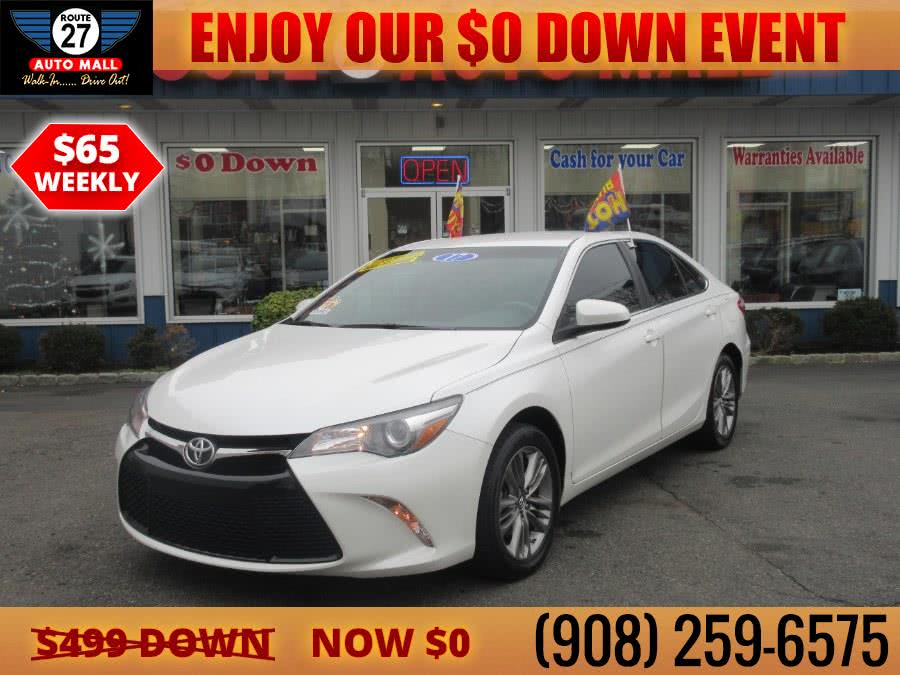 2017 Toyota Camry SE Automatic (Natl), available for sale in Linden, New Jersey | Route 27 Auto Mall. Linden, New Jersey
