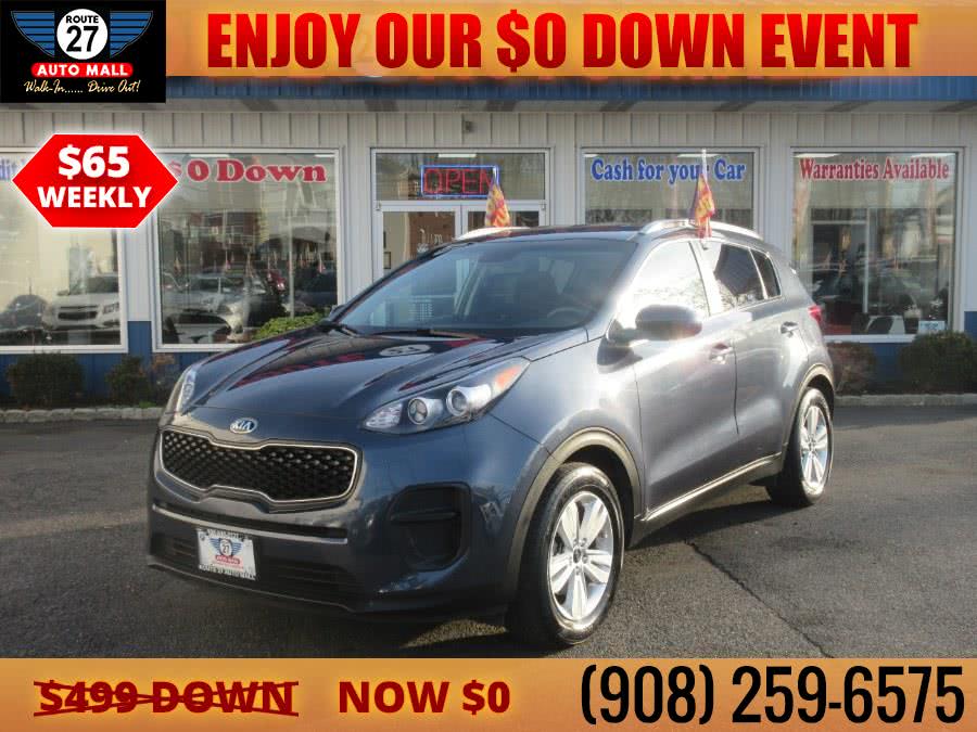 Used Kia Sportage LX FWD 2017 | Route 27 Auto Mall. Linden, New Jersey Used Kia Sportage LX FWD 2017 | Route 27 Auto Mall. Linden, New Jersey