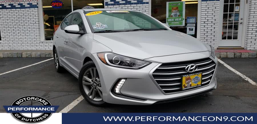 2018 Hyundai Elantra SEL 2.0L Auto (Alabama), available for sale in Wappingers Falls, New York | Performance Motor Cars. Wappingers Falls, New York