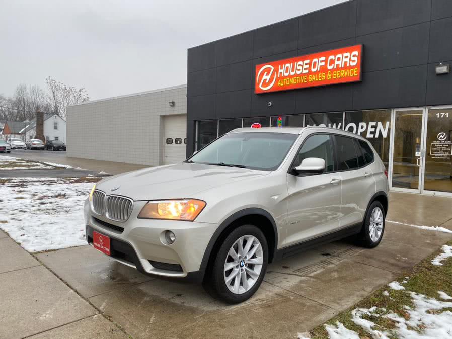 2013 BMW X3 AWD 4dr xDrive28i, available for sale in Meriden, Connecticut | House of Cars CT. Meriden, Connecticut